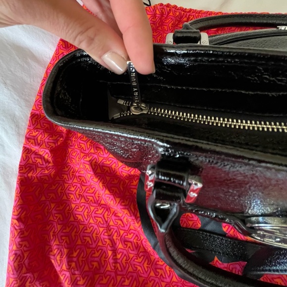 Tory Burch Black Amanda Mini Satchel - Picture 7 of 14